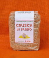 crusca di farro in sacchetto trasparente 250g