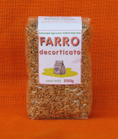 Farro decorticato in sacchetto trasparente 500g